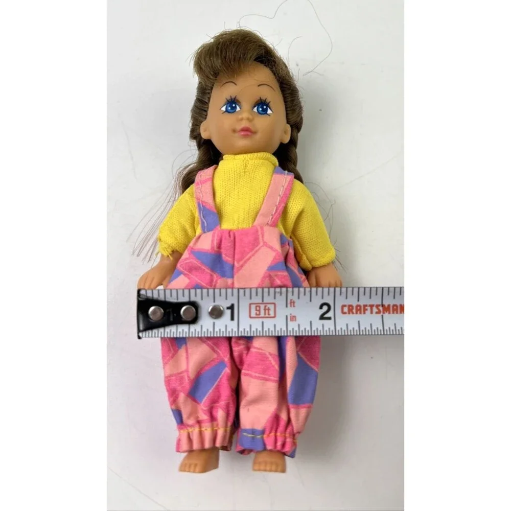 Vintage 1995 Kid Core Style Doll With Blue Eyes 5